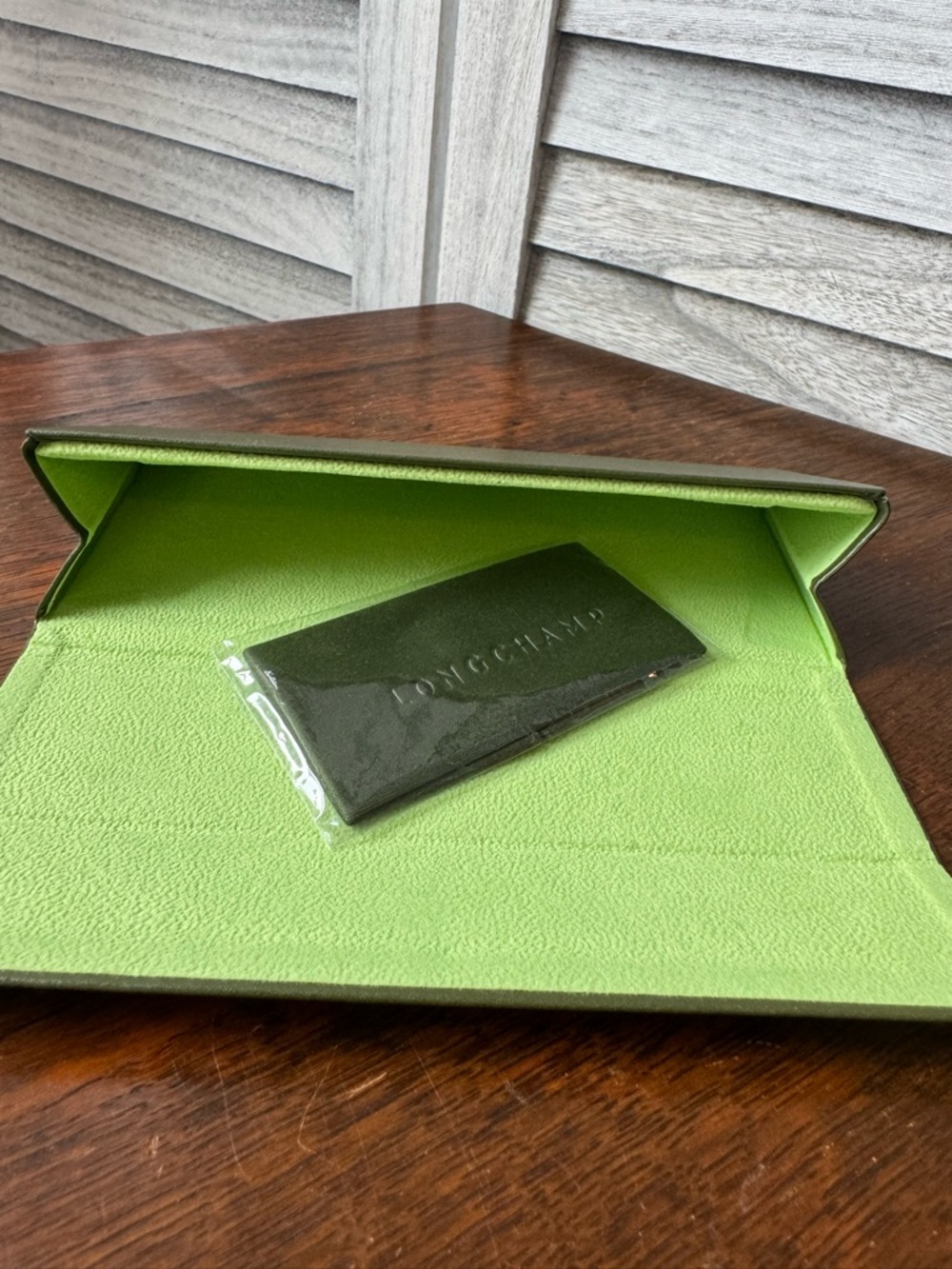 NEW Longchamp Tortoiseshell Cat-Eye Sunglasses - Green Gradient lenses - Picture 7 of 9